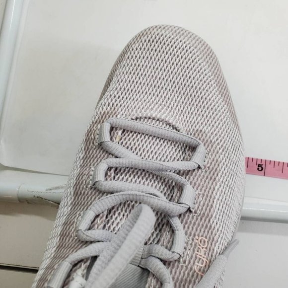 Ryka Womens Rythma Walking Shoes Gray Low Top Fabric Lace Up Arch Support 9.5M - Picture 6 of 10